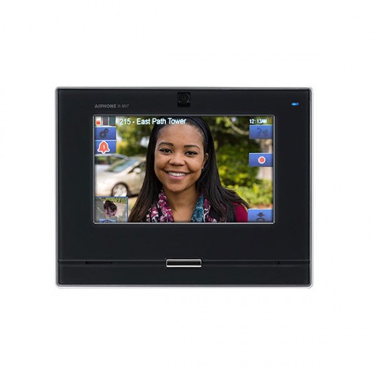 IX-MV7-B Aiphone IX Series IP Addressable Master Station and 7" - Black