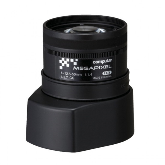 AG4Z1214FCS-MPIR Computar 3MP 1/2.7" 12.5-50mm Varifocal F1.4-F360C CS Mount DC Auto Iris IR Corrected Lens AG4Z1214FCS-MPIR Computar 3MP 1/2.7" 12.5-50mm Varifocal F1.4-F360C CS Mount DC Auto Iris IR Corrected Lens