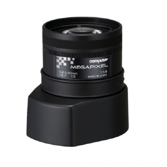 AG6Z8516FCS-MP Computar 3MP 1/2.7" 8.5-50mm Varifocal F1.2-F360C CS Mount DC Auto Iris Lens