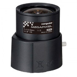 EG3Z3915FCS-MPWIR Computar 8MP/4K 1/1.8" 3.9-10mm Varifocal F1.5-F360C CS Mount DC Auto Iris IR Corrected Lens