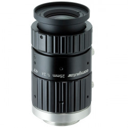 F2524-MPT Computar 1.4" C-Mount 25mm F2.4 45MP Manual Iris Lens