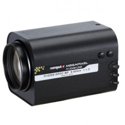 H10Z0819PDC-MP Computar 1/2" C-Mount 8-80mm F/1.8 1.3 Megapixel Preset Auto Iris Zoom Lens