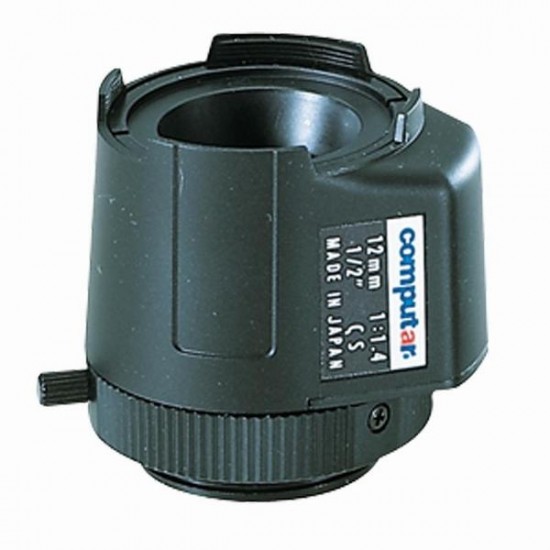 HG1214FCS-L Computar 1/2" CS-Mount 12mm F/1.4 Mini Connector Long Cable DC Auto Iris Lens