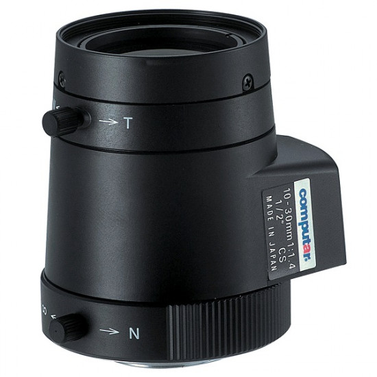 HG3Z1014FCS Computar CS-Mount 10-30mm Vari-focal F/1.4 DC Auto Iris Lens