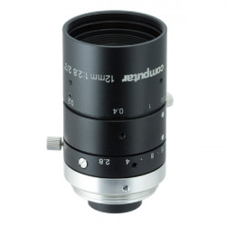 M1228-MPW3 Computar 2/3" C-Mount 12mm F2.8 8MP Manual Iris Lens