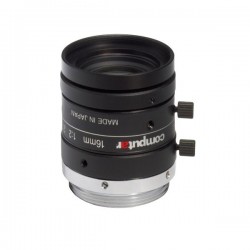 M1620-MPW2 Computar C-Mount 16mm F/2.0 5 Mega-Pixel Ultra Low Distortion Lens