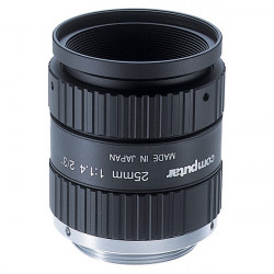 M2514-MP2 Computar 2/3" C-Mount 25mm F/1.4 1.5 Mega-Pixel Locking Iris Lens