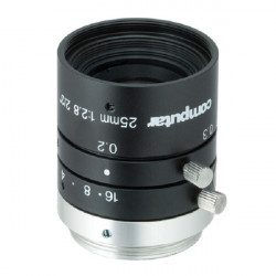 M2528-MPW3 Computar 2/3" C-Mount 25mm F2.8 8MP Fixed Iris Lens