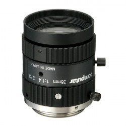 M3514-MP Computar 2/3" C-Mount 35mm F/1.4 1.5 Mega-Pixel Locking Iris Lens