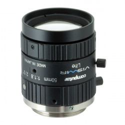 M5018-VSW Computar 2/3" C-Mount 50mm F/1.8 Manual Iris Lens