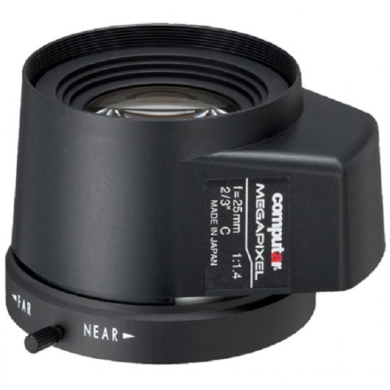 MG2514FC-MP Computar 2/3" C-Mount 25mm F/1.8 5 Megapixel DC Iris Lens