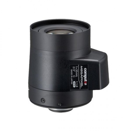 MG3518KC-MPIR Computar 2/3" C-Mount 35mm F/1.8 5 Megapixel IR-corrected P-Iris Lens