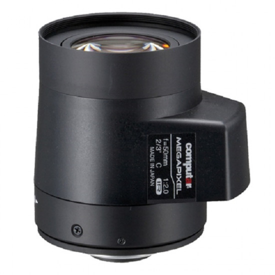 MG5020FC-MPIR Computar 2/3" C-Mount 50mm F/2.0 5 Megapixel IR-corrected DC Auto Iris Lens