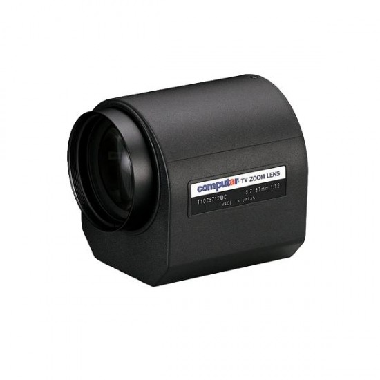 T10Z5712PDC Computar 1/3" CS-Mount Motorized Zoom 5.7-57mm F/1.2 DC Auto Iris Lens