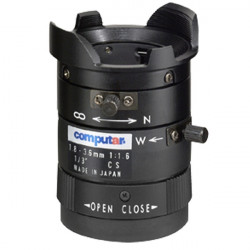 T2Z1816CS Computar CS-Mount 1.8-3.6mm Vari-focal F/1.6 Manual Iris Lens