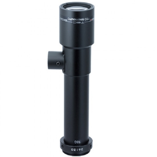 TEC-M40110MPC Computer C-Mount 2MP 2/3" 110mm Telecentric Lens 4x Magnification Coaxial Type
