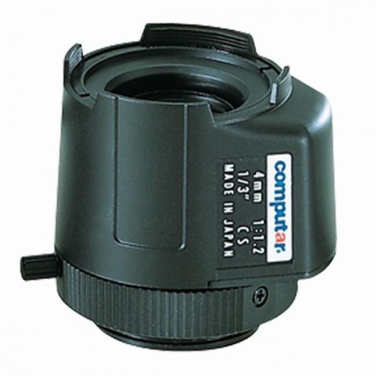 TG0412FCS-L Computar 1/3" CS-Mount 4mm F/1.2 Mini Connector Long Cable DC Auto Iris Lens