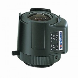 TG2616FCS Computar 1/3" CS-Mount 2.6mm F/1.6 Mini Connector Short Cable DC Auto Iris Lens