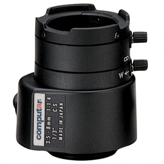 TG2Z3514FCS Computar 3.5 - 8mm f1.4 DC Auto Iris CS-Mount Lens