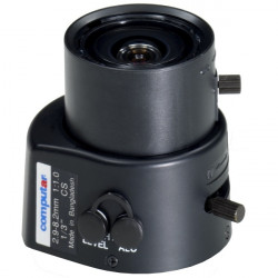 TG3Z2910AFCS Computar CS-Mount 2.9-8.2mm Vari-focal F/1.0 Video Auto Iris Lens