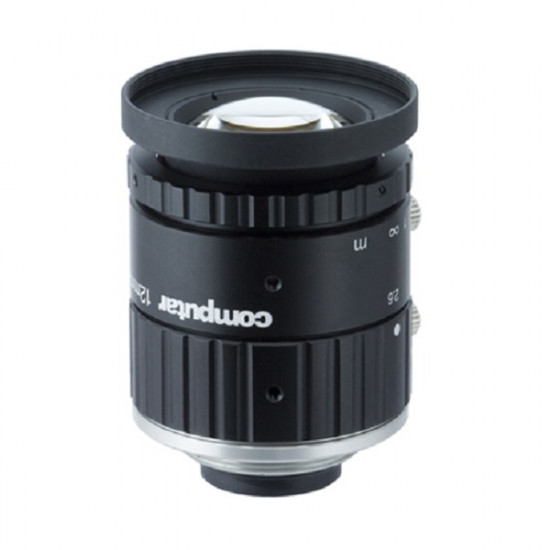 V1226-MPZ Computar 1" 12mm F2.6 10 Megapixel Ultra Low Distortion Lens