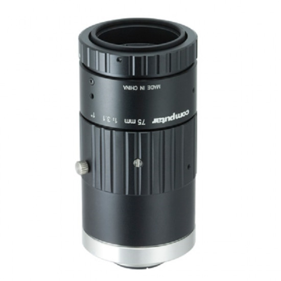 V7531-MPZ Computer 1" 75mm F3.1 10 Megapixel Ultra Low Distortion Lens