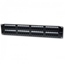CAT 5E Patch Panel 48 Port 2U Rack Mount