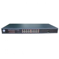 P3POE18-30G P3 16 Port Full Gigabit PoE Switch and 2 SFP Ports