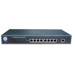 P3POE9-30G P3 8 Port Full Gigabit PoE Switch and 1 Uplink Port