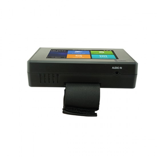 IPHDOC-4IN-4K Rainvision 4" Wrist Touch Screen Test Monitor w/ Built-in Wifi H.265 4K - HD-TVI / HD-CVI / AHD / Analog and IP