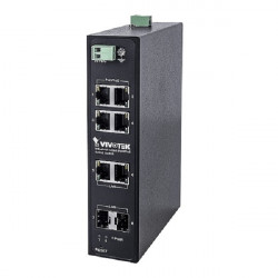 AW-IHH-0800 Vivotek Industrial 4xGE PoH/PoE + 2xGE UTP + 2xGE SFP Switch