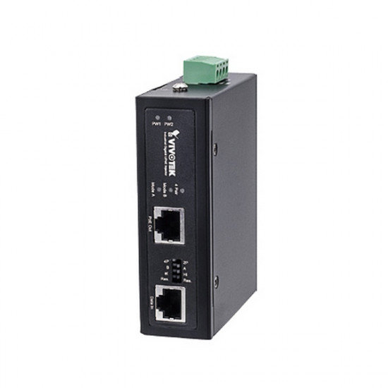 AW-IHU-0100 Vivotek Industrial Gigabit 60W UPoE Injector