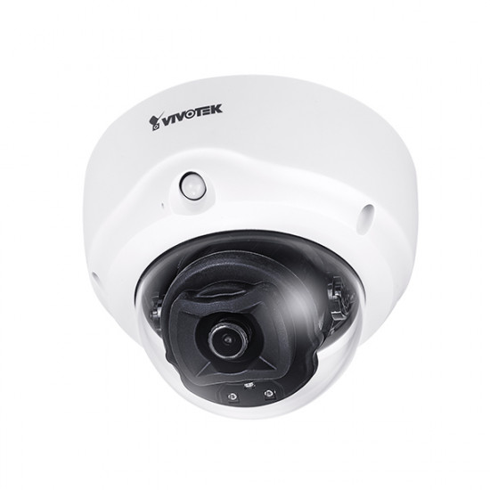 FD9187-H Vivotek 2.8mm 30FPS @ 5MP Indoor IR Day/Night WDR Dome IP Security Camera 12VDC/24VAC/PoE