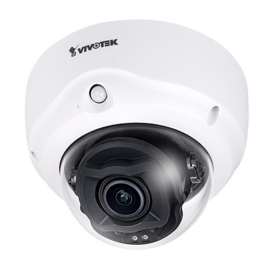 FD9187-HT-A Vivotek 2.7~13.5mm Motorized 30FPS @ 5MP Indoor IR Day/Night WDR Dome IP Security Camera 12VDC/24VAC/PoE