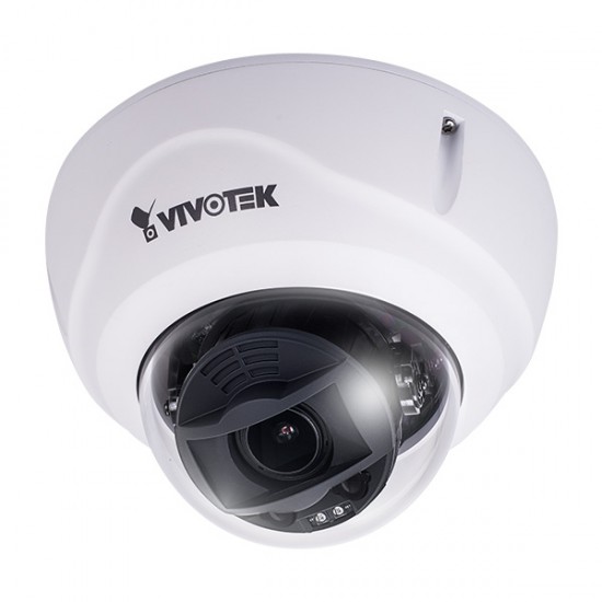 FD9365-HTV-A Vivotek 4~9mm Motorized 60FPS @ 1080p Outdoor IR Day/Night WDR Dome IP Security Camera 12VDC/24VAC/PoE