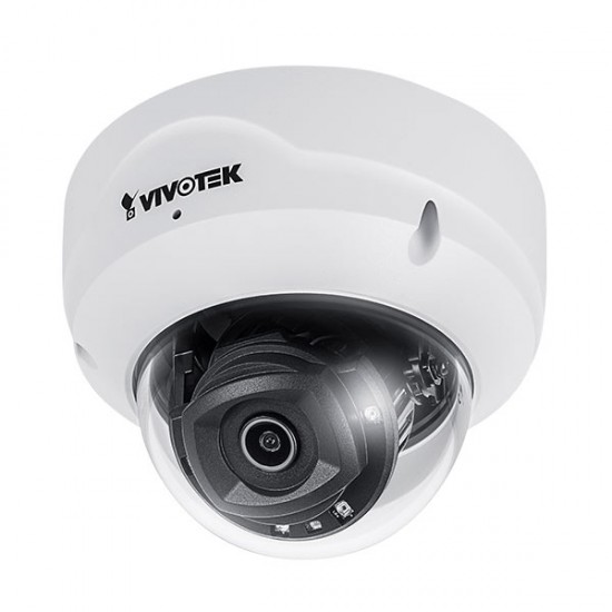 FD9389-EHV-V2 Vivotek 2.8mm 30FPS @ 5MP Outdoor IR Day/Night WDR Dome IP Security Camera PoE