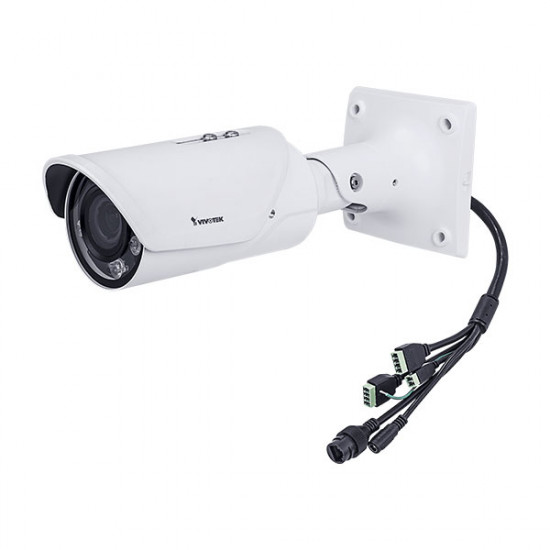 IB8377-EHT Vivotek 2.8-12mm Varifocal 30FPS @ 4MP Outdoor IR Day/Night WDR Bullet IP Security Camera 12VDC/PoE - Extreme Weather IB8377-EHT Vivotek 2.8-12mm Varifocal 30FPS @ 4MP Outdoor IR Day/Night WDR Bullet IP Security Camera 12VDC/PoE - Extreme Weather