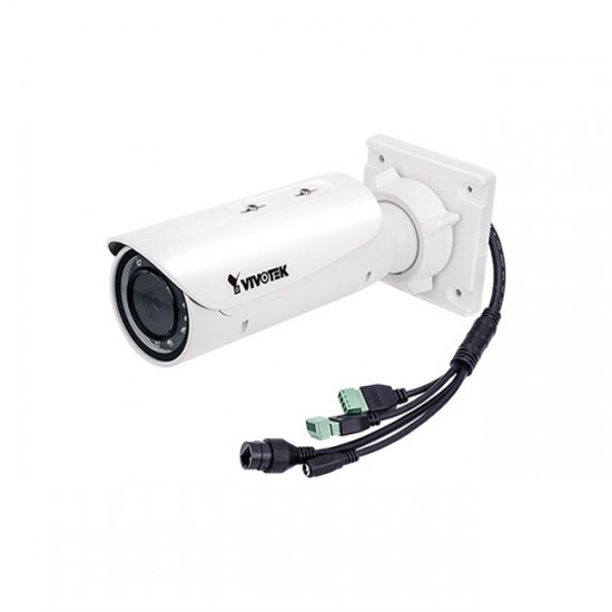 IB9381-HT Vivotek 4~9mm Varifocal 30FPS @ 2560 x 1920 Outdoor IR Day/Night Bullet IP Security Camera 12VDC/PoE